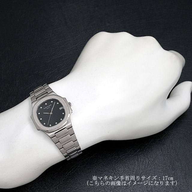 ノーチラス クォーツ 11Pダイヤ 3900/1G サブ画像３
