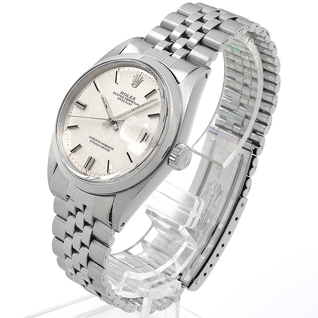 1600 ROLEX（ロレックス） デイトジャスト シルバーモザイク  