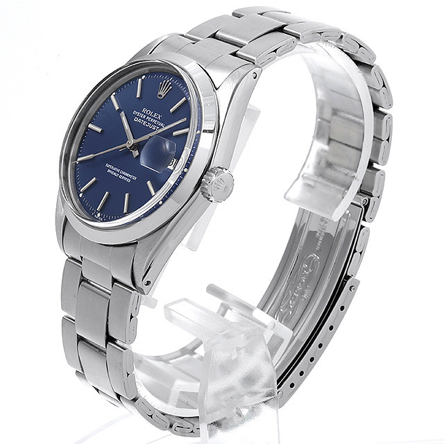 【最終】ロレックス デイトジャスト 1601 ジュビリー 正規店でOH済 1601 ROLEX（ロレックス） デイトジャスト ホワイト/バー/5列