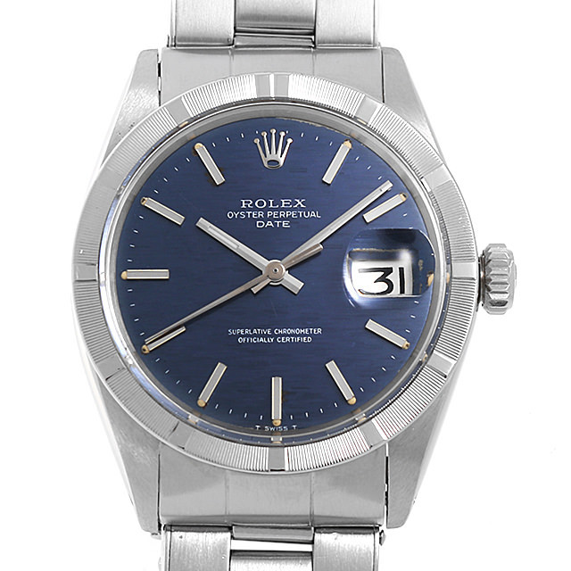 1501 ROLEX（ロレックス） オイスター パーペチュアル デイト ブルー  
