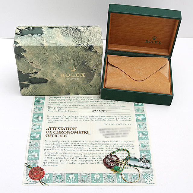 16220 ROLEX（ロレックス） デイトジャスト グレー/バー R番 中古