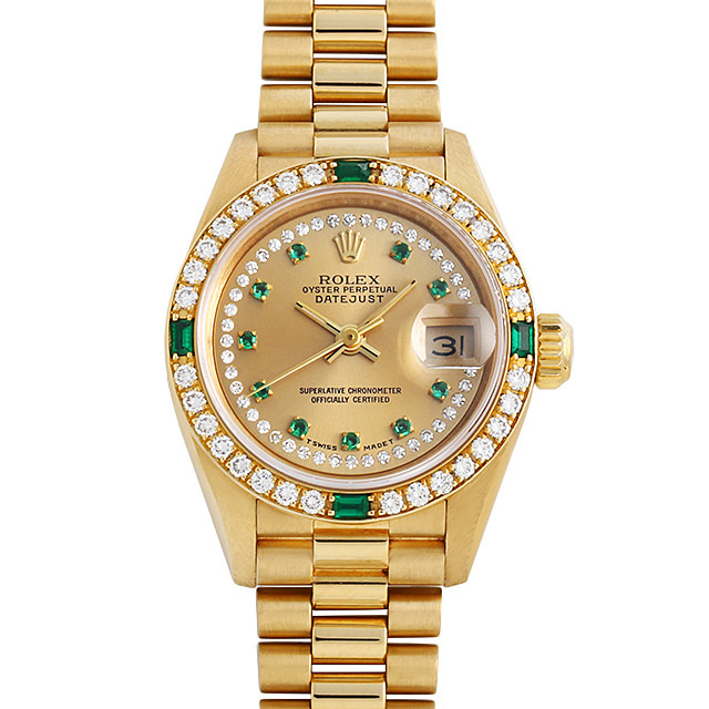 69078LE ROLEX（ロレックス） デイトジャスト ベゼルダイヤ/4P