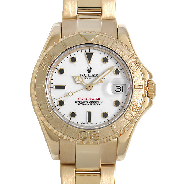 【絶版・レア希少】旋法の世界 68628 ホワイト ROLEX（ロレックス） ヨットマスター 中古