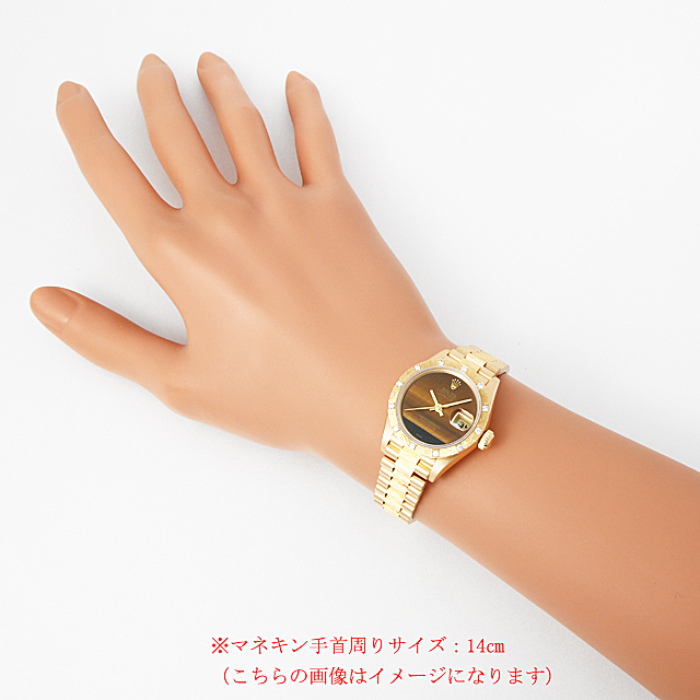 デイトジャスト バークベゼル 12Pダイヤ 69288 サブ画像３