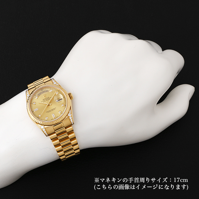 118338A シャンパン P番 ROLEX（ロレックス） デイデイト 中古 | 東京