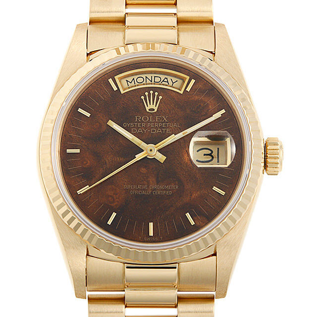 18038 ROLEX（ロレックス） デイデイト ウォルナット 中古