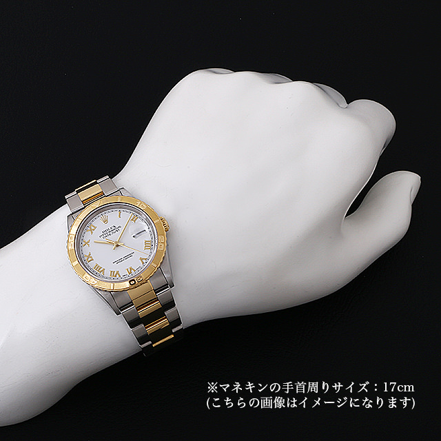 16263 ホワイト/ローマ/3列/オイスターブレス ROLEX（ロレックス