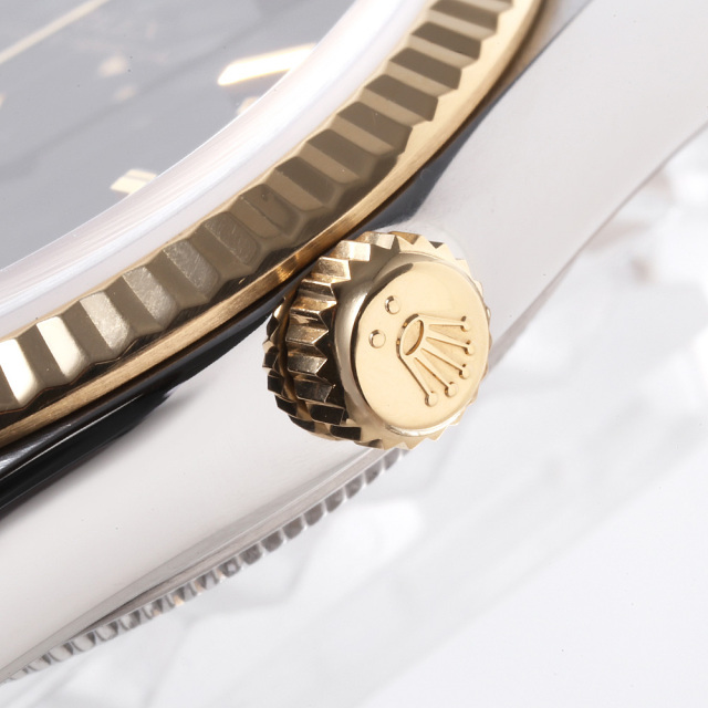 14233 ブラック ROLEX（ロレックス）オイスターパペチュアル 中古  