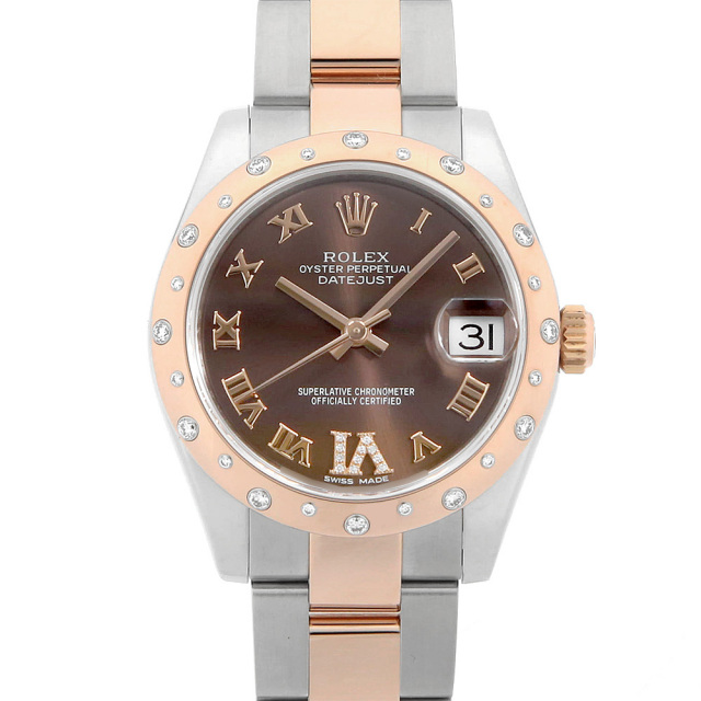 aachan 　ROLEX ロレックス　デイジャスト 178341 チョコレートブラウン ROLEX（ロレックス）デイトジャスト VI