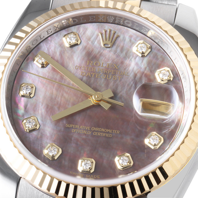 116233NG ブラックシェル ROLEX（ロレックス）デイトジャスト