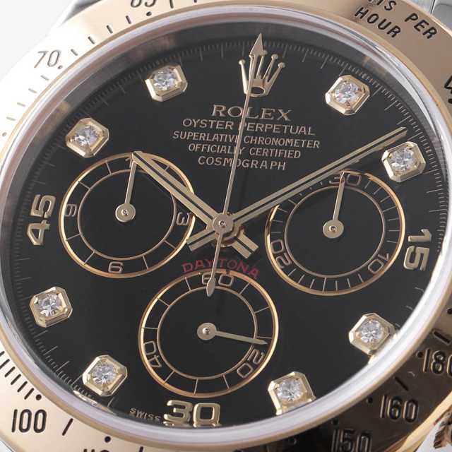 116523G ブラック ROLEX（ロレックス）コスモグラフ デイトナ 8P