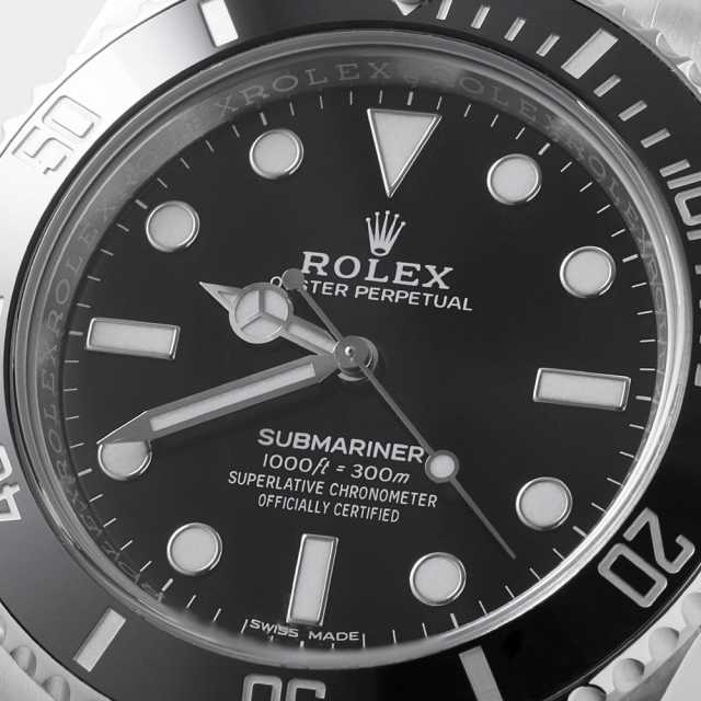 114060 ブラック ROLEX（ロレックス）サブマリーナ ノンデイト