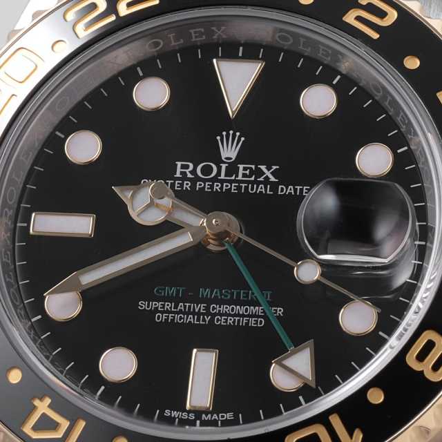 ロレックス GMTマスター 116713LN メンズ 中古