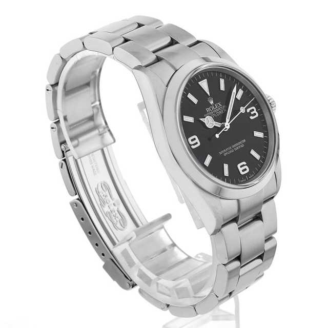 ロレックス　純正コマ　114270エクスプローラー 中古 114270 ブラック ROLEX（ロレックス）エクスプローラーI 中古