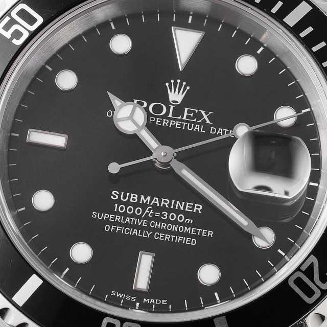 16610 ブラック ROLEX（ロレックス）サブマリーナ デイト 中古 | 東京