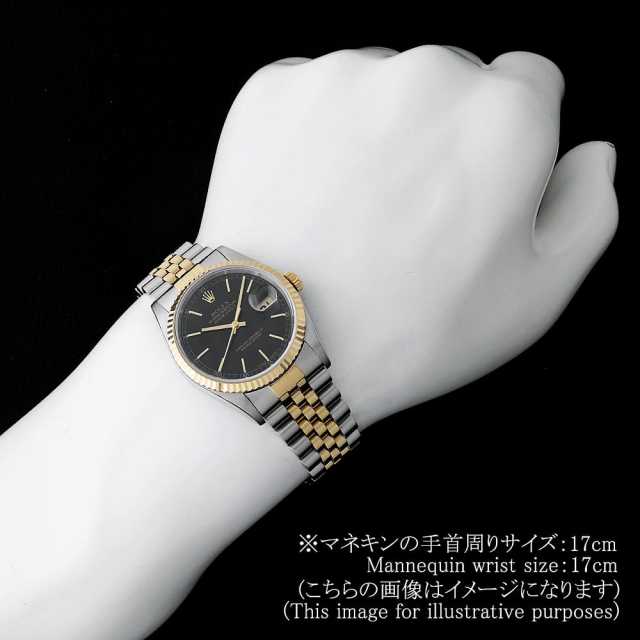 16233 ブラック ROLEX（ロレックス）デイトジャスト 中古 | 東京・大阪