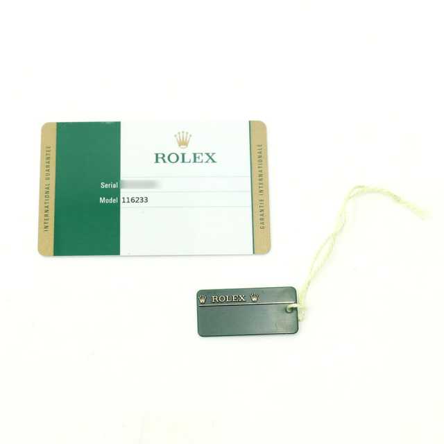 ロレックス デイトジャスト 116233G メンズ 中古