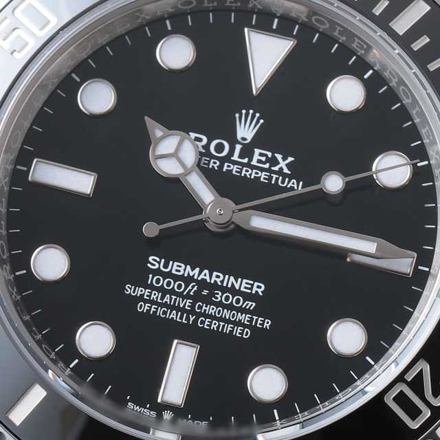 124060 ブラック ROLEX（ロレックス）サブマリーナ ノンデイト