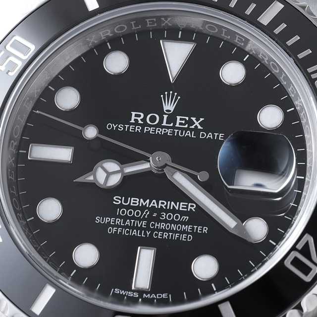116610LN ブラック ROLEX（ロレックス）サブマリーナ デイト 中古