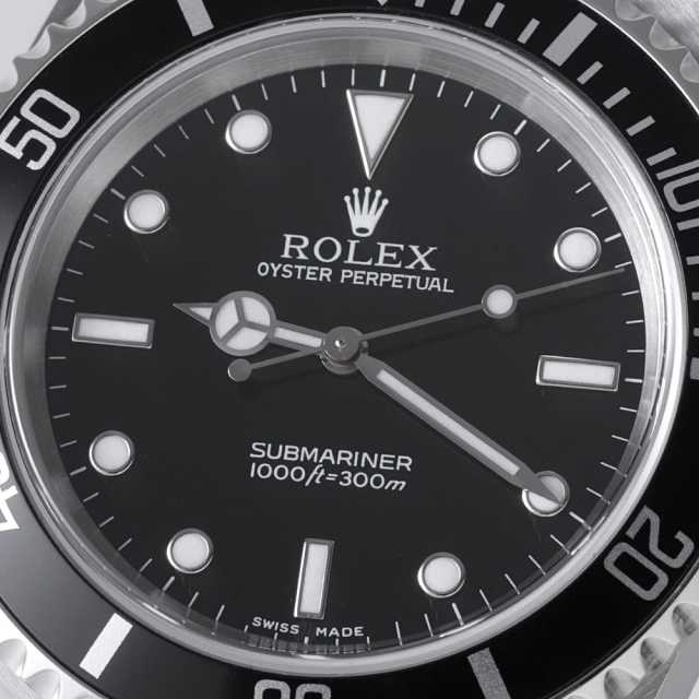 14060M ブラック ROLEX（ロレックス）サブマリーナ ノンデイト 中古
