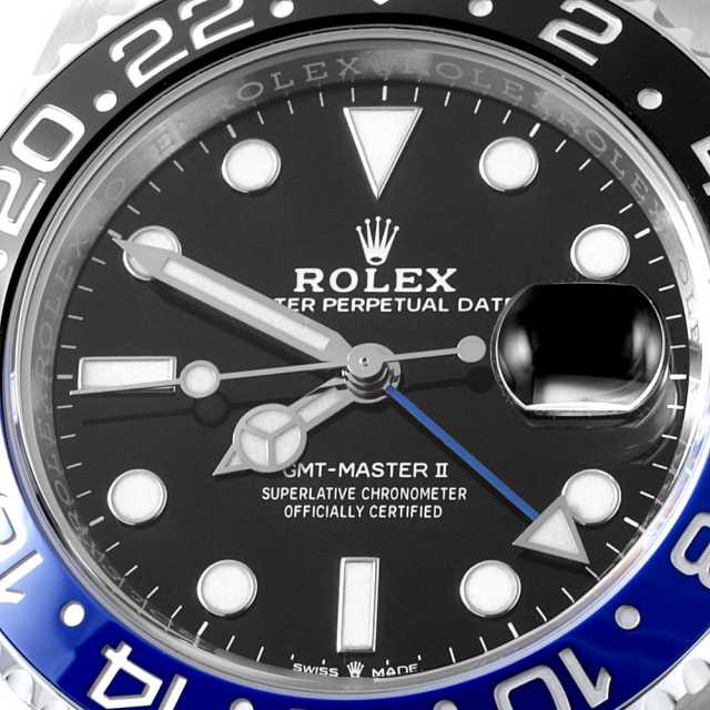 ロレックス GMTマスター 126710BLNR メンズ 中古