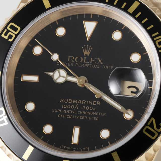 16618 ブラック ROLEX（ロレックス）サブマリーナ デイト 中古 | 東京