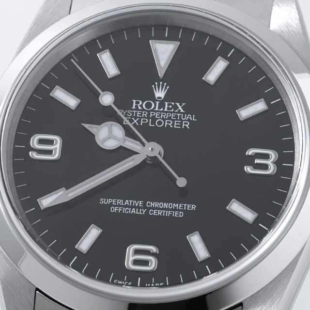 14270 ブラック ROLEX（ロレックス）エクスプローラーI 中古 | 東京