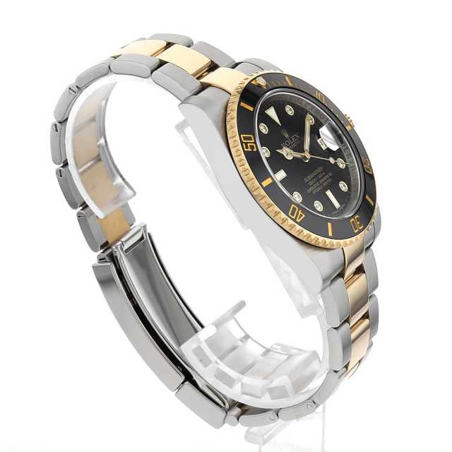 116613GLN ブラック ROLEX（ロレックス）サブマリーナ デイト 8Pダイヤ