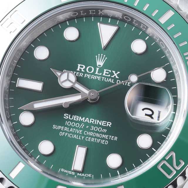 116610LV グリーン ROLEX（ロレックス）サブマリーナ デイト 中古