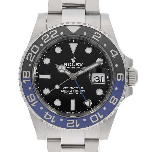 ロレックス GMTマスター 126710BLNR メンズ 中古