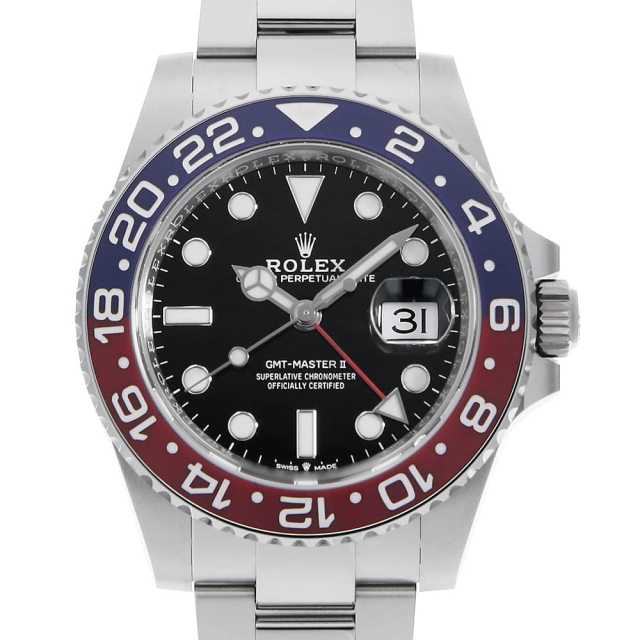 ロレックス GMTマスター 126710BLRO メンズ 中古