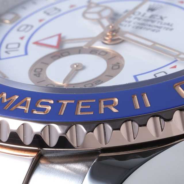 116681 ホワイト ROLEX（ロレックス）ヨットマスターII 新型ベンツ針