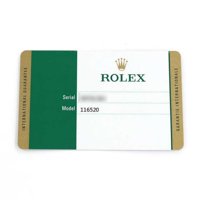 ロレックス デイトナ 116520 メンズ 中古