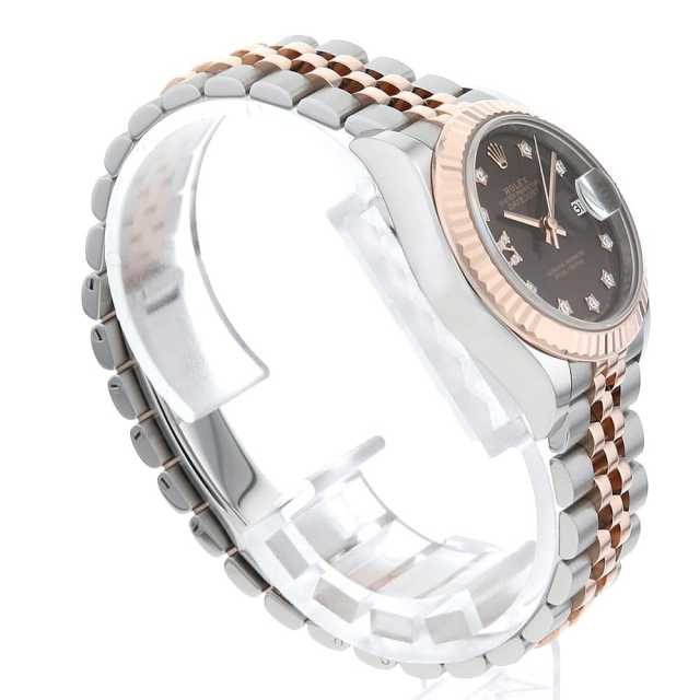 279171G チョコレートブラウン ROLEX（ロレックス）デイトジャスト 9P