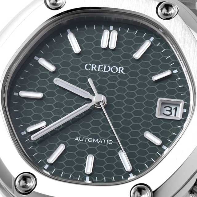 GCCR997 グリーン SEIKO（セイコー）クレドール ロコモティブ 中古