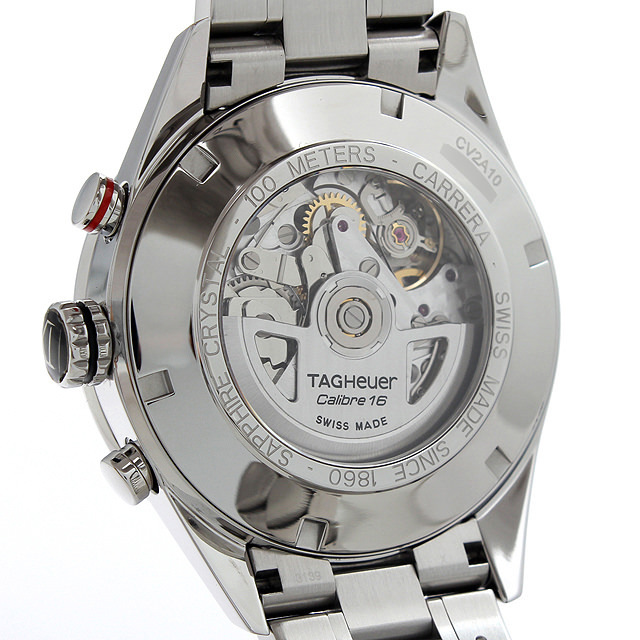 タグホイヤー カレラ キャリバー16 デイデイト クロノグラフ CV2A10.BA0796 中古 メンズ