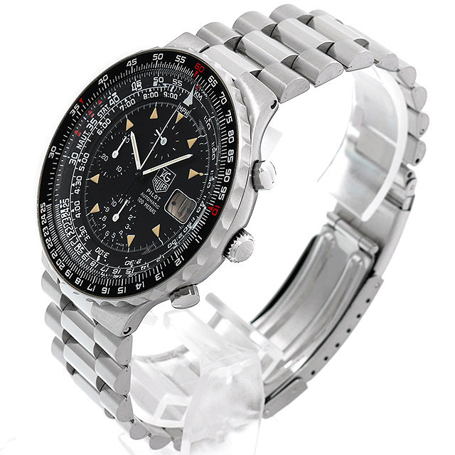 TAG HEUER Pilot Automatic Chronograph 130-206-Z Used Men's
