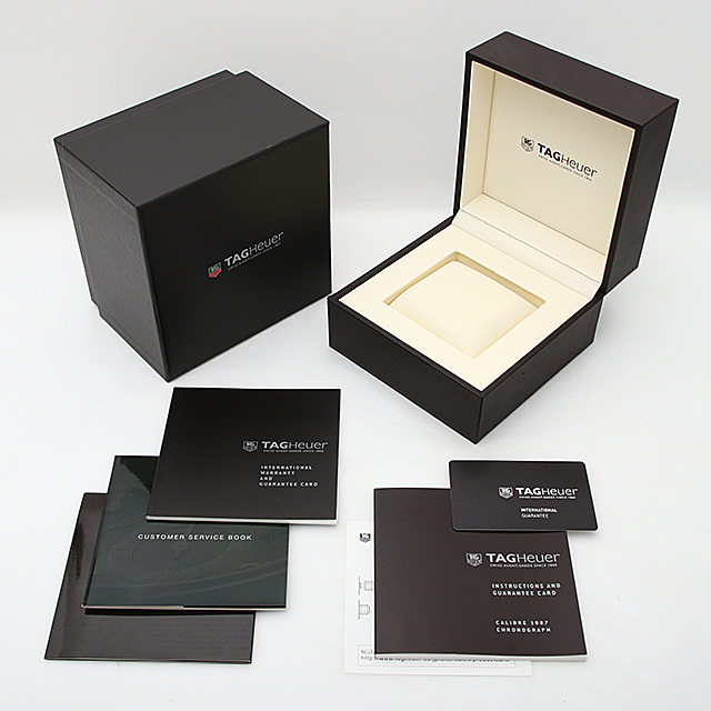 タグホイヤー カレラ1887 クロノグラフ ブラックパール 日本限定400本 CAR211D.BA0724 中古 メンズ