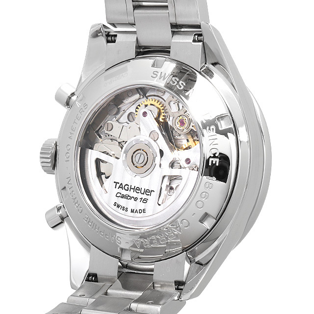 タグホイヤー カレラ ムーンパール 世界限定3000本 CV201P.BA0794 中古 メンズ