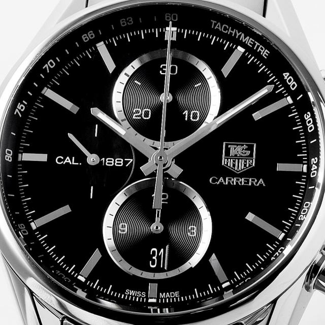CAR2110.BA0724 ブラック TAG Heuer（タグホイヤー）カレラ 1887  