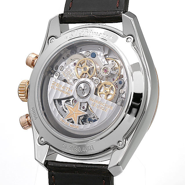 エルプリメロ クロノマスターオープン パワーリザーブ 51.2080.4021/01.C494 サブ画像２