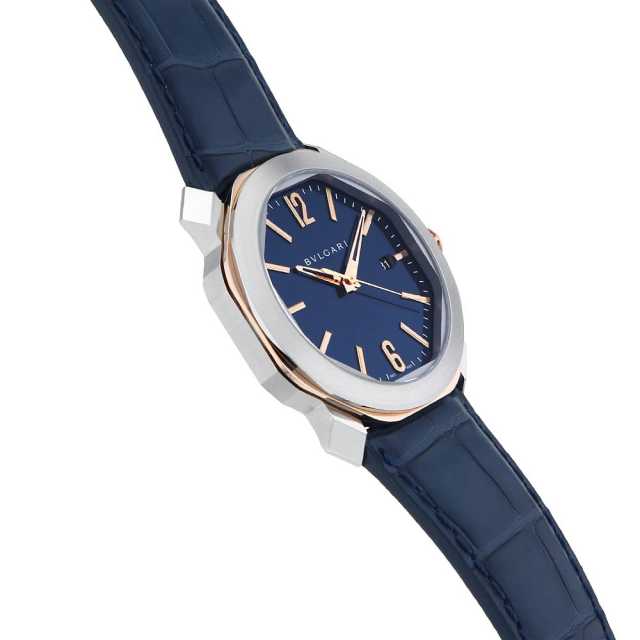 103205(OCP41SG) ブルー BVLGARI（ブルガリ）オクト ローマ 中古