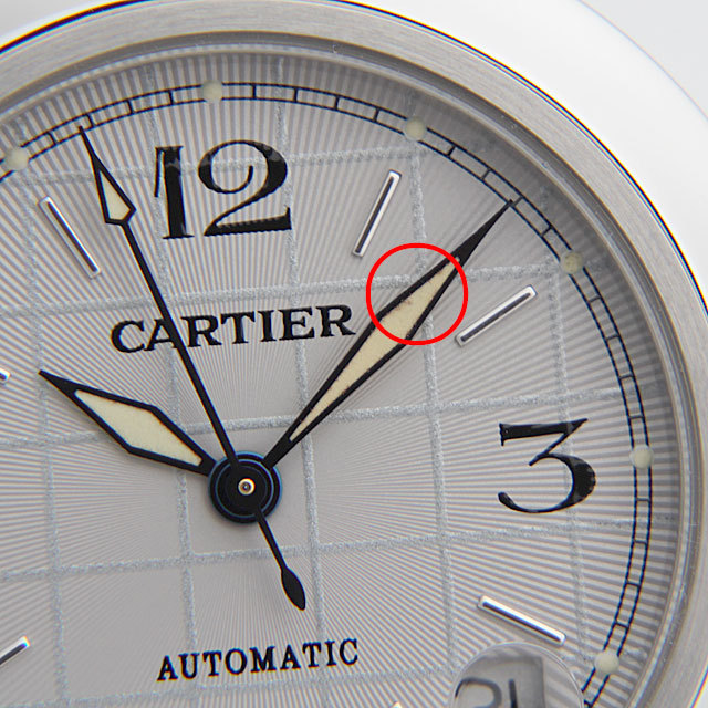 OH済】 カルティエ 【CARTIER】 パシャ C ドゥ カルティエ W31015M7  