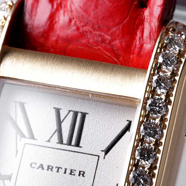 WB300551 シルバー Cartier（カルティエ）タンクマスト アロンジェ  