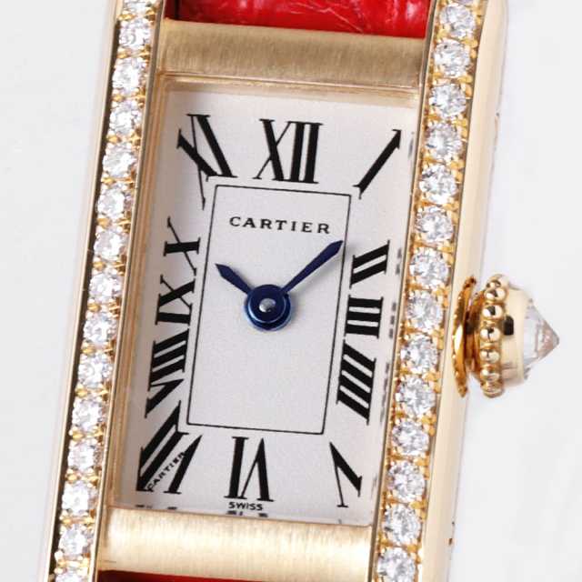 WB300551 シルバー Cartier（カルティエ）タンクマスト アロンジェ  