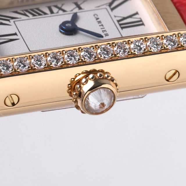 WB300551 シルバー Cartier（カルティエ）タンクマスト アロンジェ  