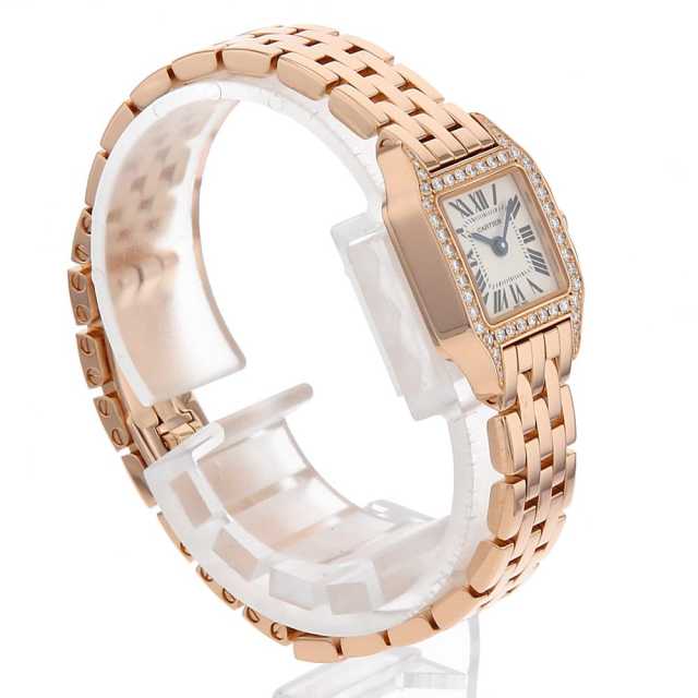 WF9011Z8 アイボリー Cartier（カルティエ）ミニサントス ドゥモワゼル