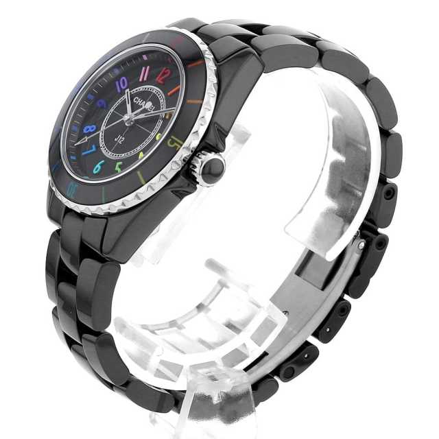 H7121 ブラック CHANEL（シャネル）J12 エレクトロ 33mm 世界限定1225  