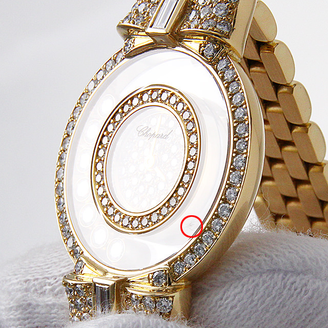 4097/1 Chopard（ショパール） ハッピーダイヤモンド リボン 全面  