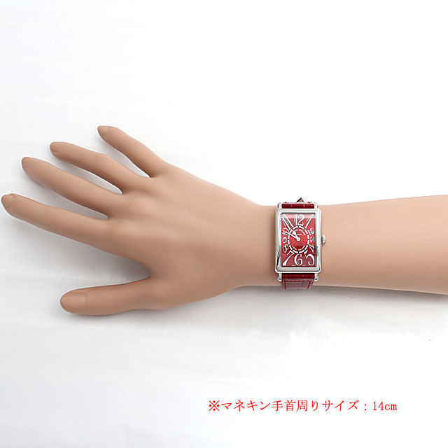 フランクミュラー ロングアイランド 952QZ RED CARPET AC レディース 中古